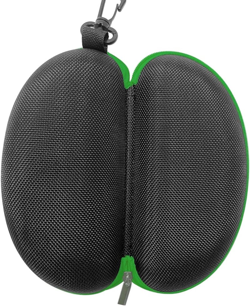 SteelFever 3pcs Zipper Hard Shell Sunglasses Case and Eyeglasses Case Portable Travel Glasses Case with Plastic Hook - Image 3
